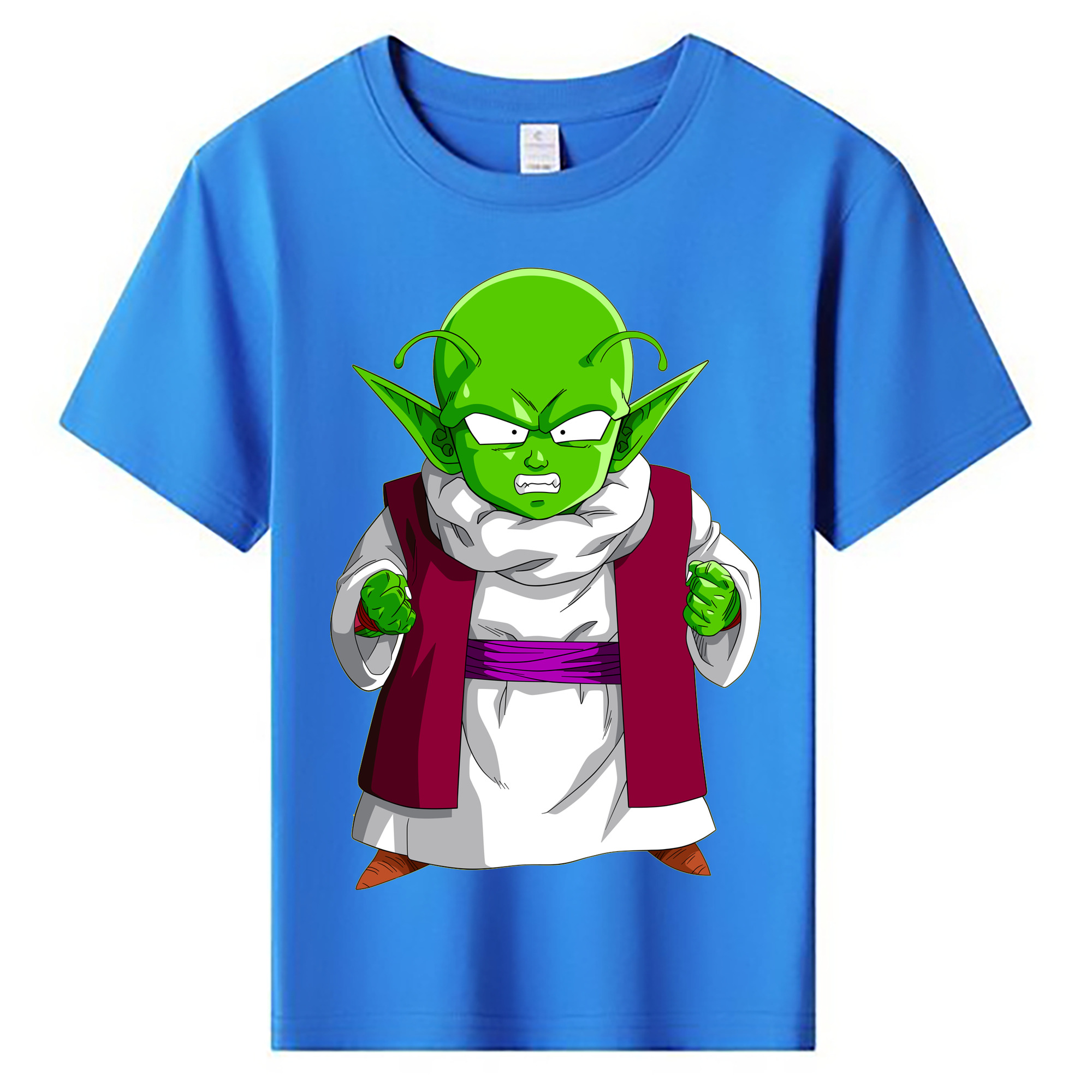 （画像用） ドラゴンボール ピッコロ DRAGON BALL Piccolo 綿100％キッズTシャツ（フロントプリント）